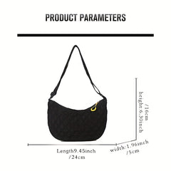 Casual Outdoor Sling Waist Bag Women's Zipper Crossbody Bag