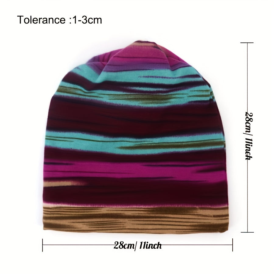 Soft Knitted Beanie Hat for Men and Women - Ski Knit Cap