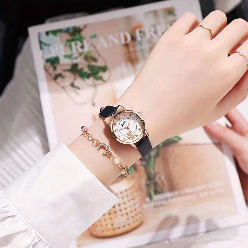 Kids Anti-fall Cartoon Quartz Watch Stainless Steel