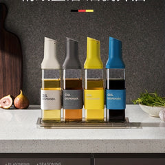 Glass Dispenser Bottle for Seasoning Vinegar and Condiments