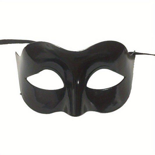 Women's Venetian Style Half Face Mask Masquerade Flat Mask