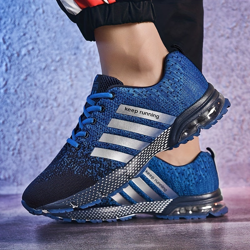 Unisex Breathable Knit Sneakers Lightweight Outdoor Shoes