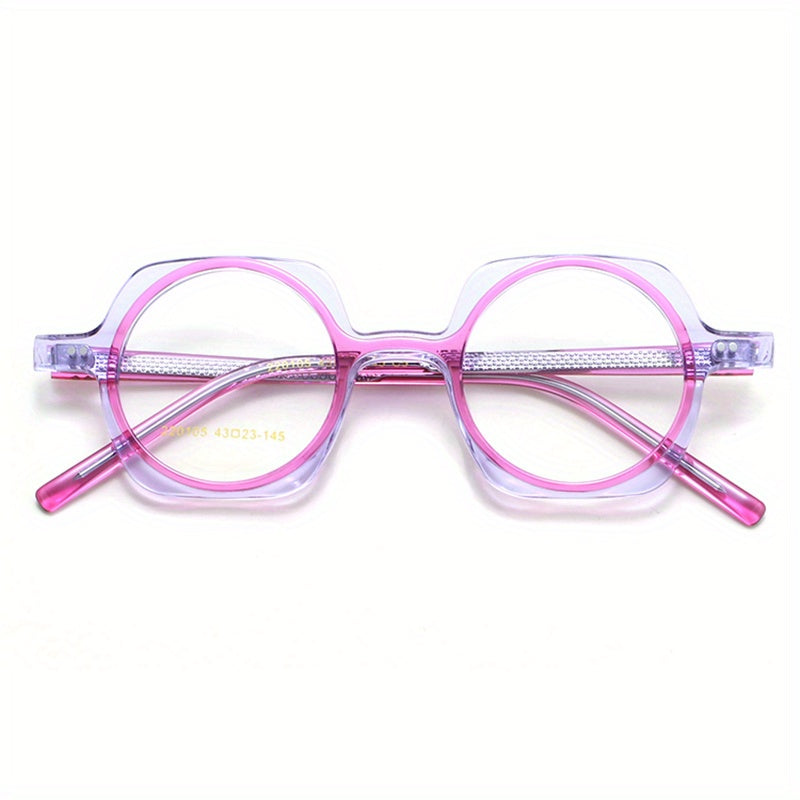 Square Frame Glasses Y2K Funny Kpop Props