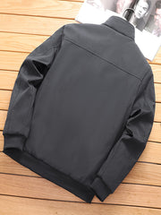 Men's Casual Warm Fleece Jacket for Fall Winter