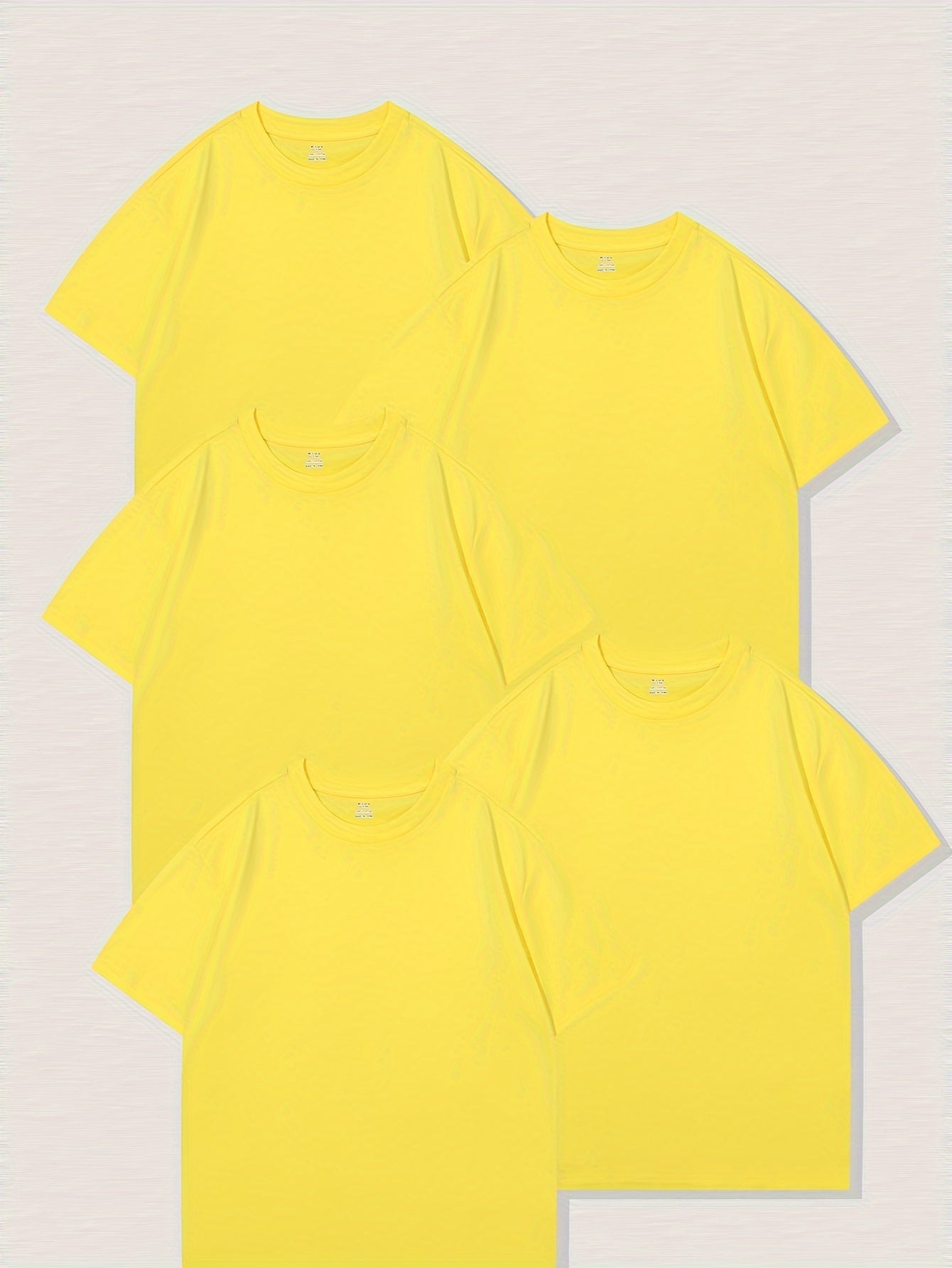 5 Boys' Breathable Cotton T Shirts - Casual Wear or Pajamas