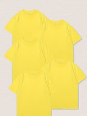 5 Boys' Breathable Cotton T Shirts - Casual Wear or Pajamas