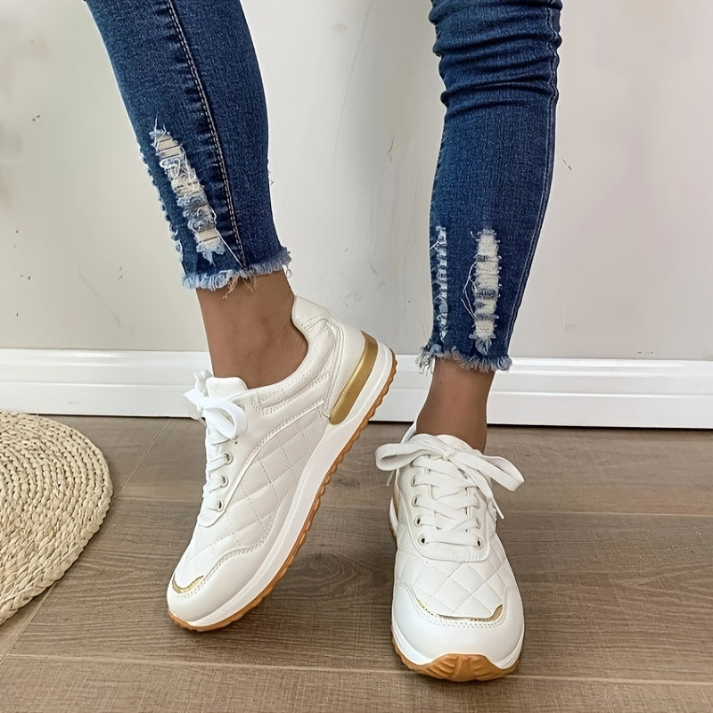 Women's Lightweight Chunky Sneakers Versatile Comfortable Non slip Sports Shoes