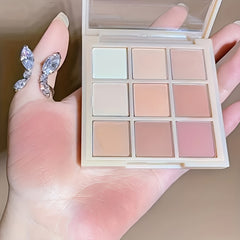 9 Shade Nude Eyeshadow Palette Matte & Shimmer Finishes