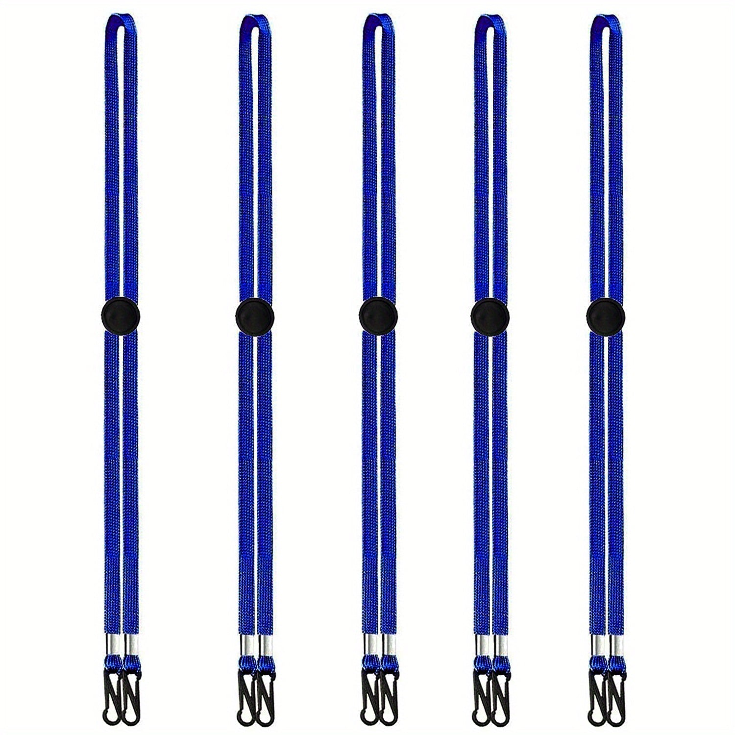 5pcs Hat Strap Clip Adjustable Windproof Chin Strap & Cap Retainers for Outdoor