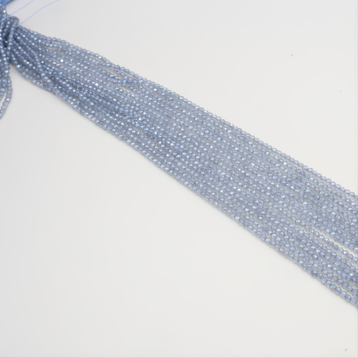 15'' Spinel Plated Faceted Beads for Jewelry Making