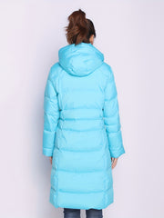 Thickened Long Down Jacket for Winter Outdoor Sports Women