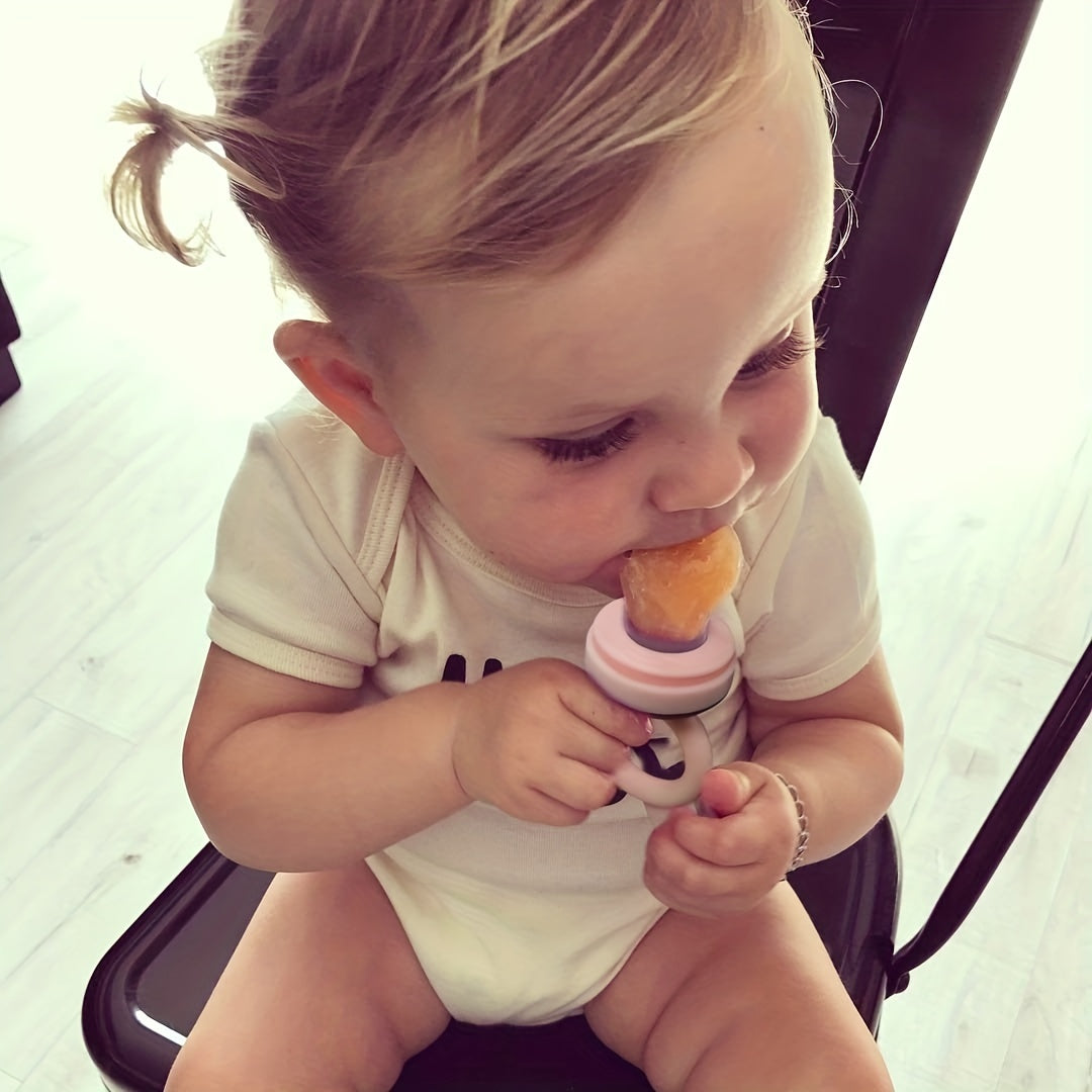 Baby Nipple Fresh Food Fruit Feeding Bottle Pacifier Feeder and Teether