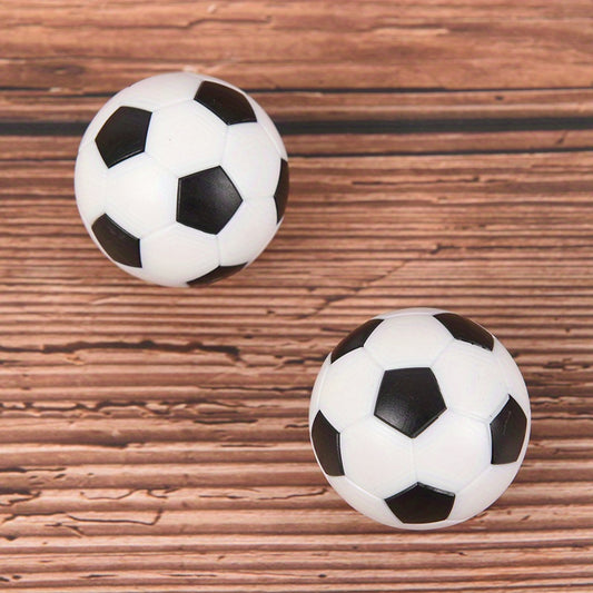 2pcs 32mm Plastic Soccer Ball Table Soccer Footballs Gift