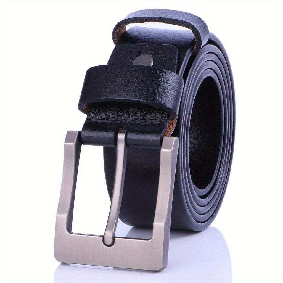 Men's Square Pin Buckle Casual Belt