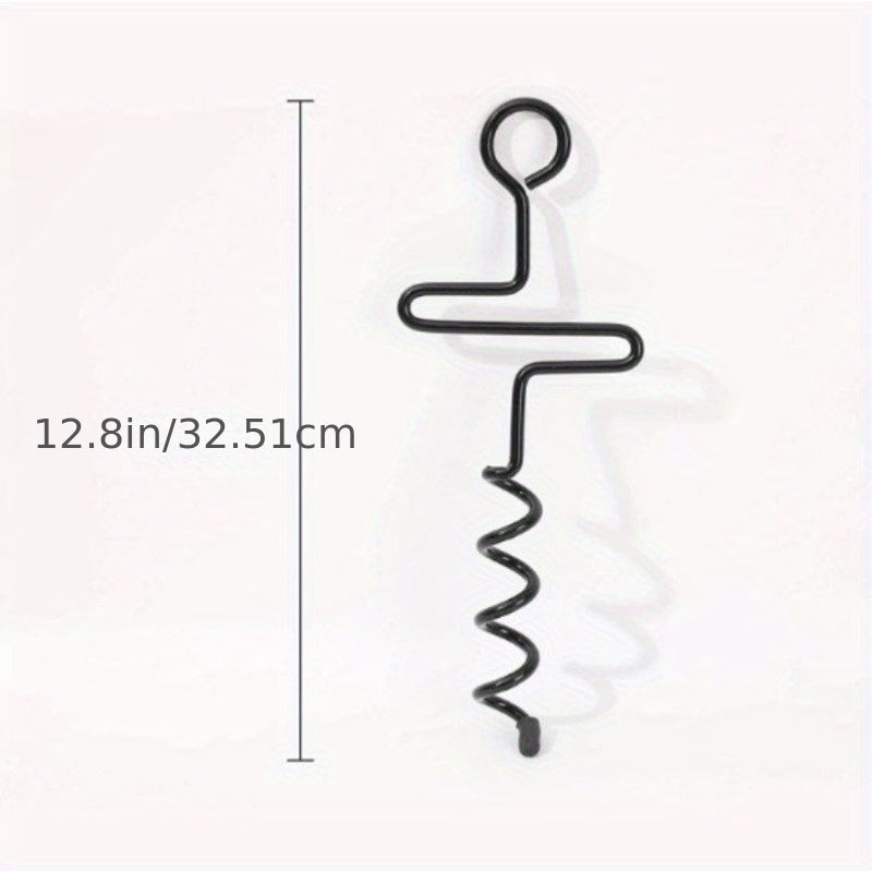 1pc Gardening Shed Spiral Ground Nail Tent Stake for Outdoor Camping