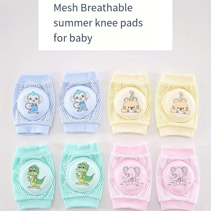 Breathable Mesh Knee Pads for Baby Crawling