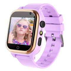 Kids Smartwatch Sports Style Digital Square Dial with 16 Fun Puzzle Games