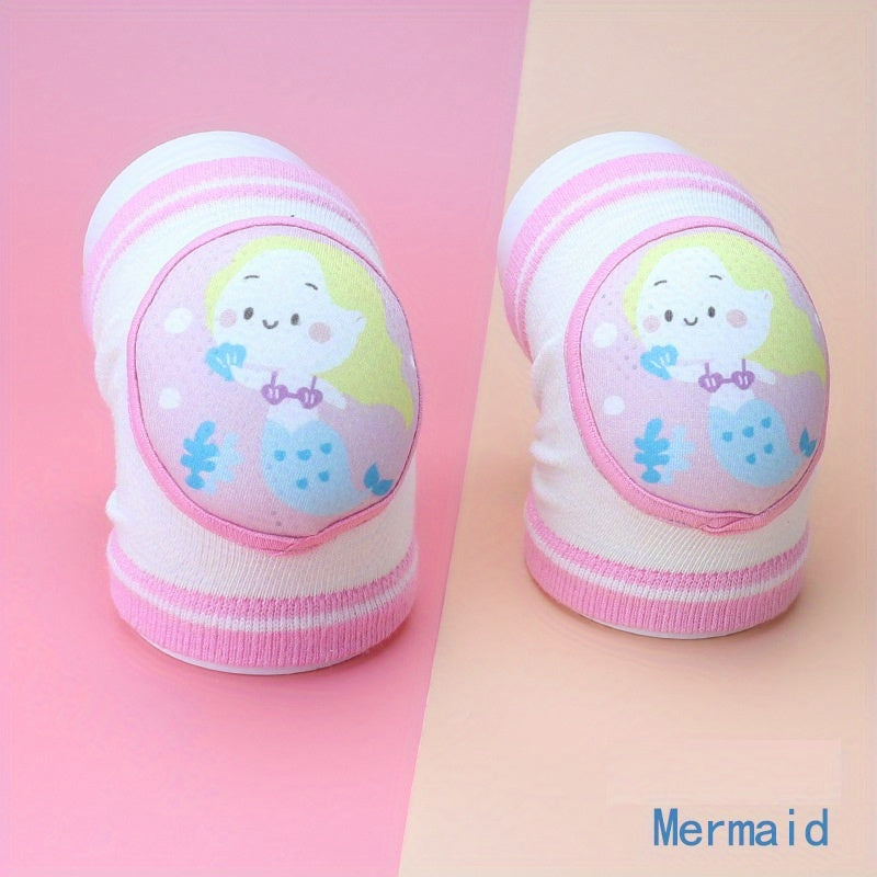 Baby Knee Pads for Crawling Anti Slip - Protect Knees Elbows Legs - Boys Girls