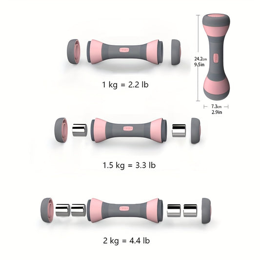 Adjustable Dumbbells Set For Home Gym Exercise Strength Training