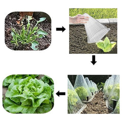 10pcs Plant Bell Cover Protects Plants From Birds 21x19x19cm
