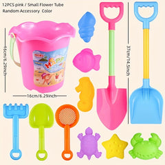 Kids Beach Toy Set Sand Shovel Bucket for Outdoor Play