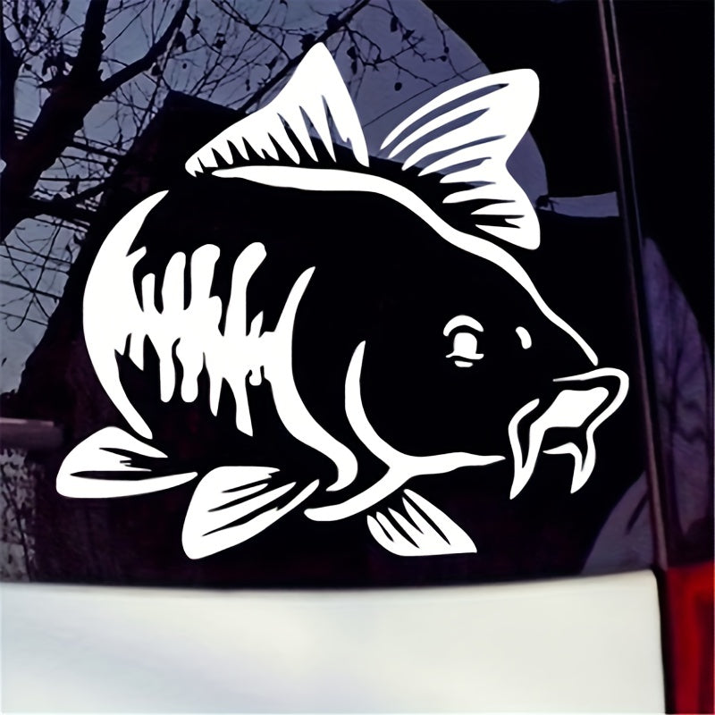 Funny Carp Car Decoration Sticker