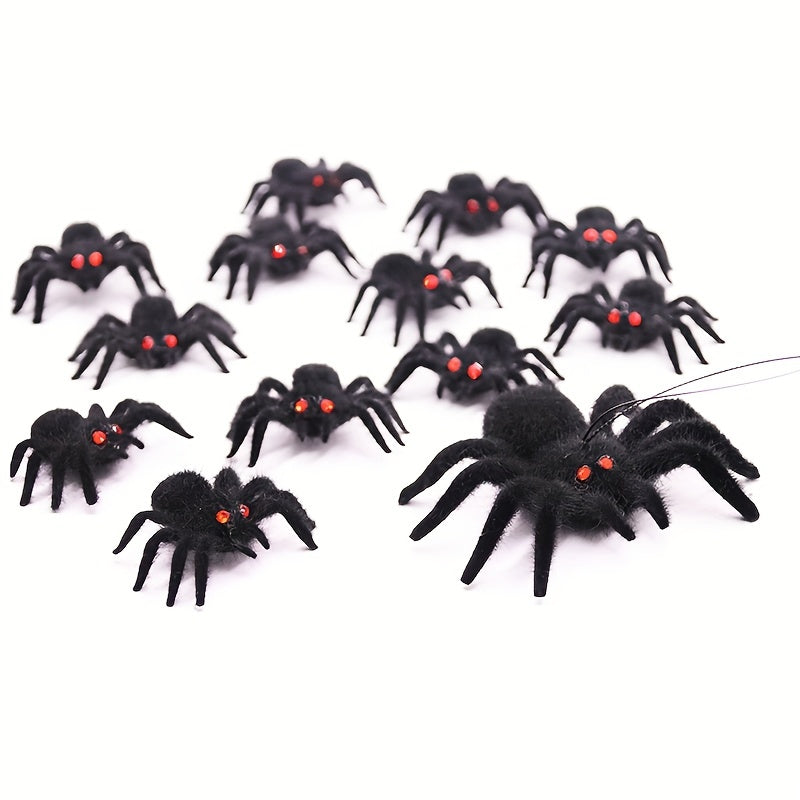 Plush Simulation Spider Halloween Toy Props