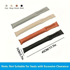 Car Seat Gap Filler Soft Faux Leather Padding Leak Pads