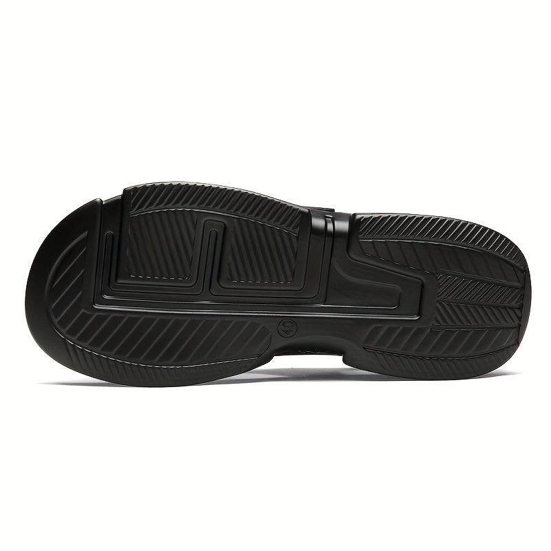 Men's Hook And Loop Sandals Non Slip Open Toe Shoes