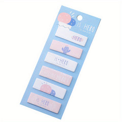 1pc Cactus Theme Sticky Notes Creative And Colorful Memo Sticky Notes
