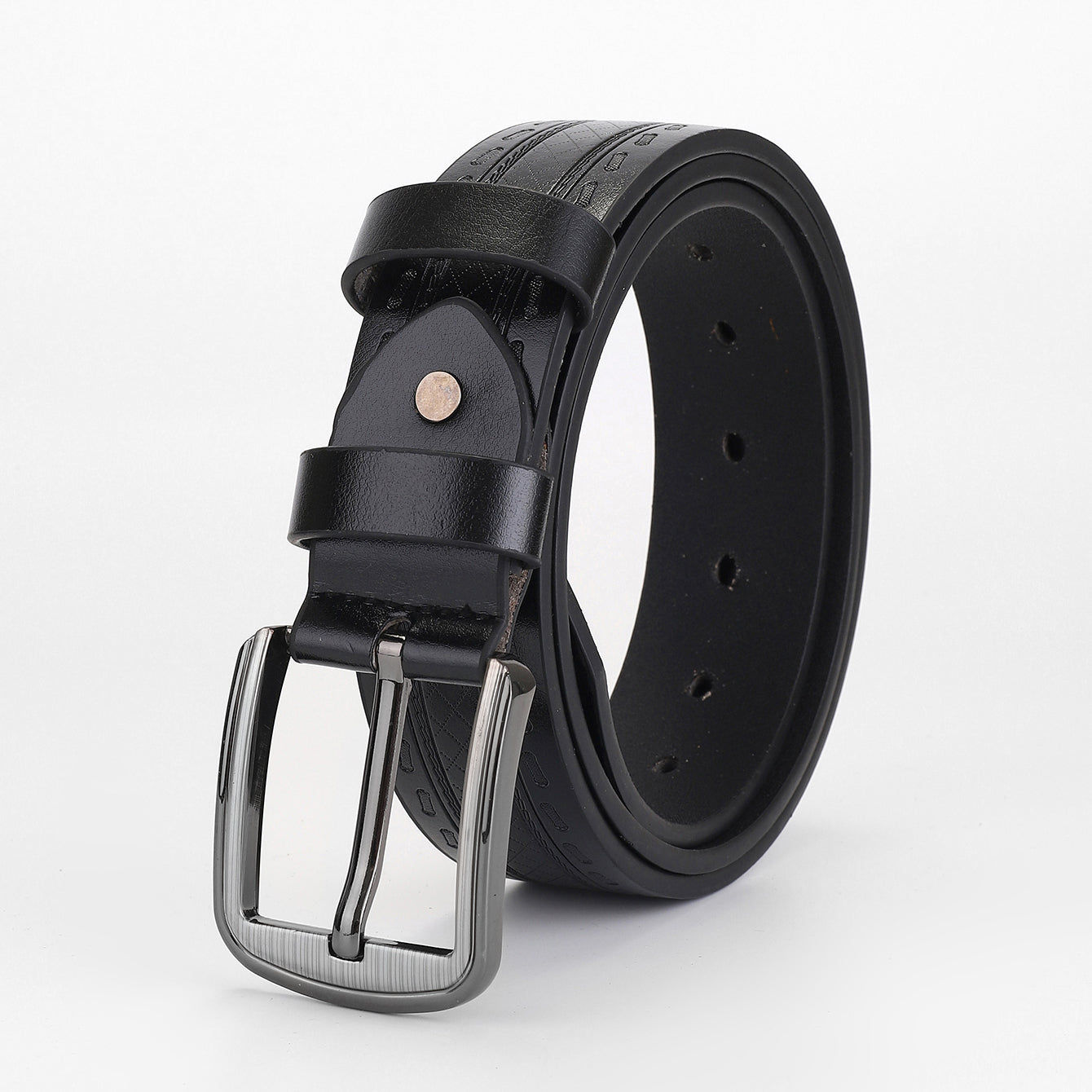 Classic Leather Belt for Work, Business & Casual Wear