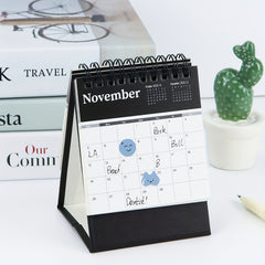1pc Mini Desk Calendar - Minimalist Design