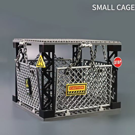 Military Prison Building Blocks Toys MOC Restricted Area Trap