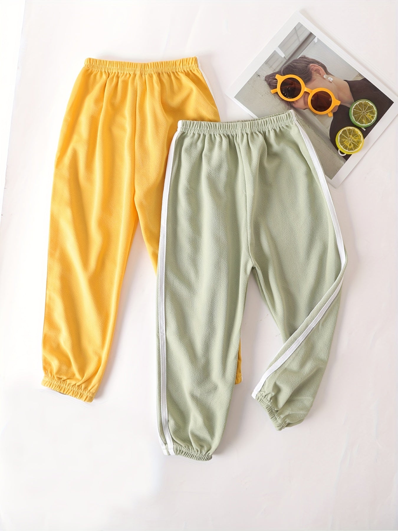 2pcs Boys Summer Lantern Pants Kids Clothes