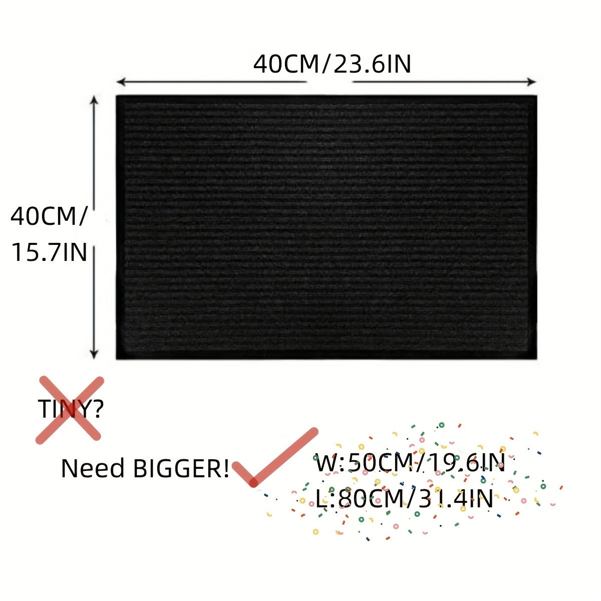 Durable Non Slip Outdoor Doormat