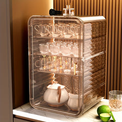 Cup Storage Rack Dustproof Glass Cup Holder