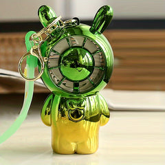 Mini Portable Pocket Fan USB Rechargeable Cartoon Rabbit Handheld Fan