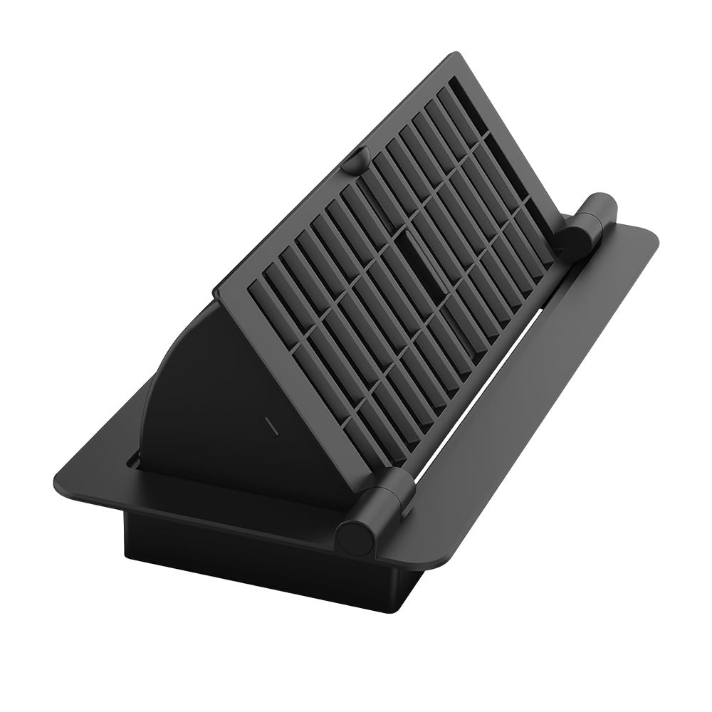 2pcs Floor Vent Covers 10x25.4 cm Air Vent Deflectors for Home Office Ceiling