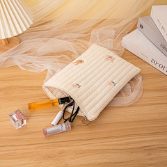 Quilted Cotton Mommy Diaper Tote Bag