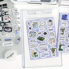 2 Sheets Hot Party Sugar List Stickers For Scrapbooking DIY