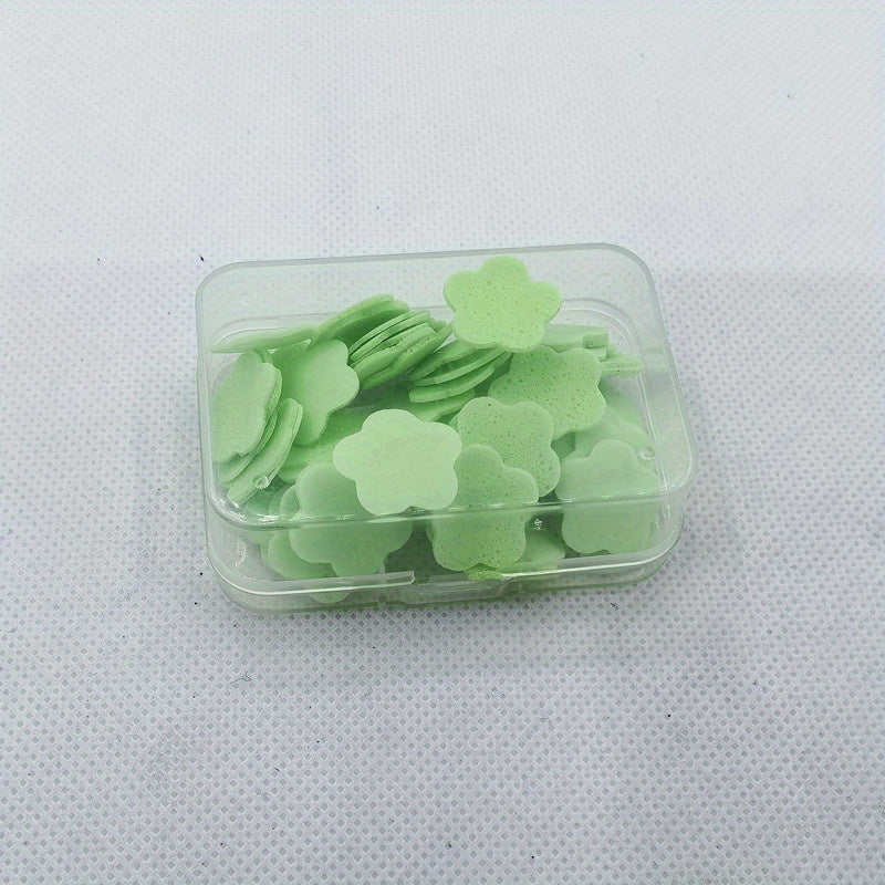 100 Pcs Mini Petal Soap Paper for Hand Washing