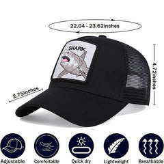 Animal Embroidery Baseball Cap Hip Hop Style