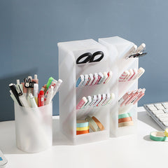 Tilted Pen Holder for Organizing Your Desk 1pc