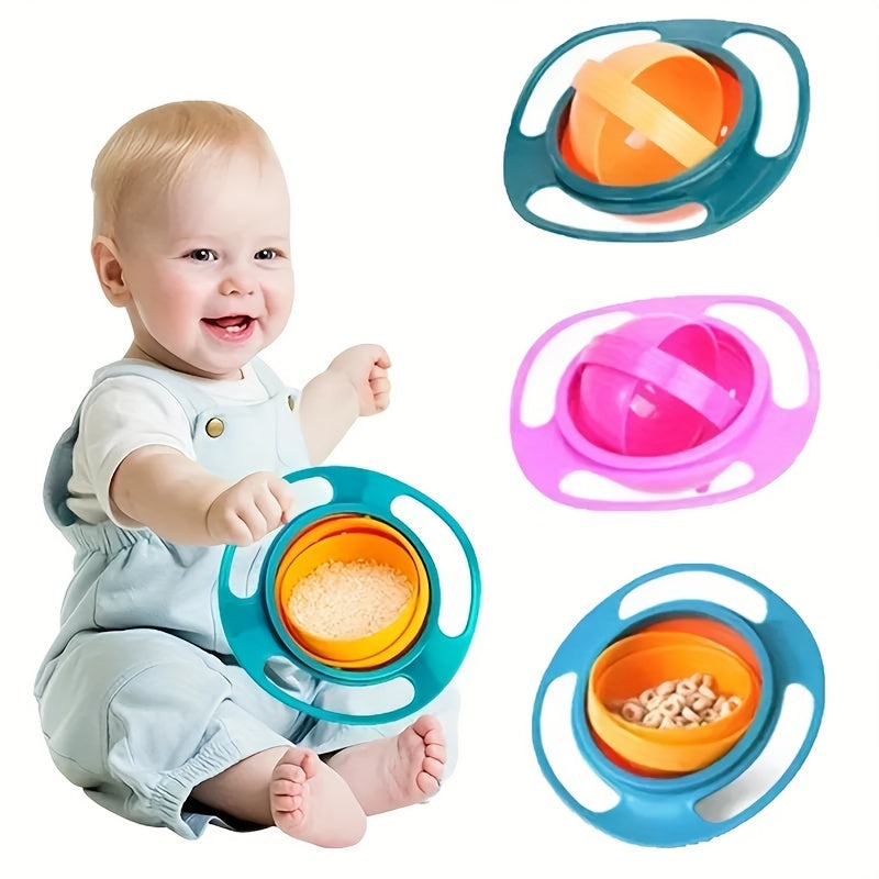 Universal 360 Rotate Baby Feeding Salad Bowl Soup Mixing Fish Fruit Rice Sugar