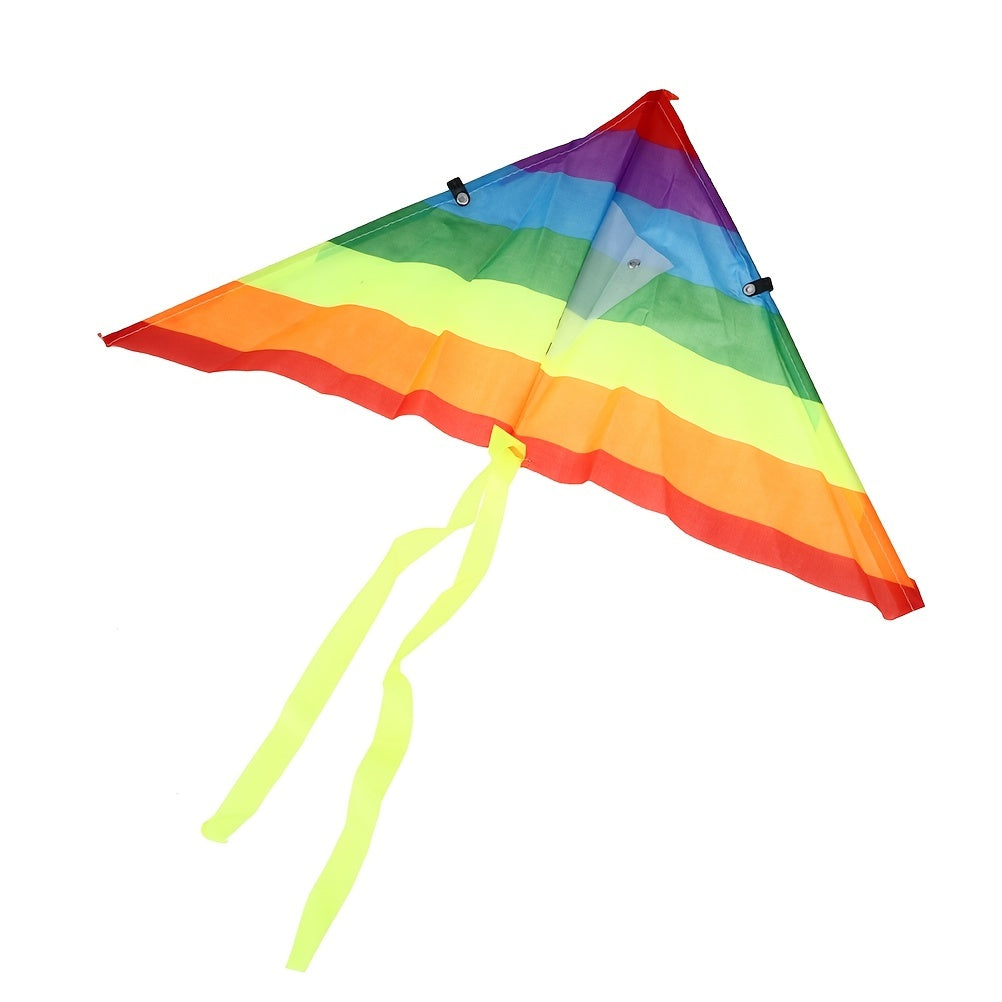 Rainbow Kite 50M Kite Line Outdoor Kites Kids Toy Kid Gift Garden Cloth Toy