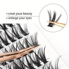 180 Pcs Mixed Lash Clusters 9 Rows DIY Eyelashes Extensions