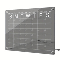 Magnetic Acrylic Dry Wipe Writing Board Calendar Bulletin Board