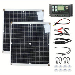 Dual 12V 5V Solar Panel Kit 50W & 100W Panels