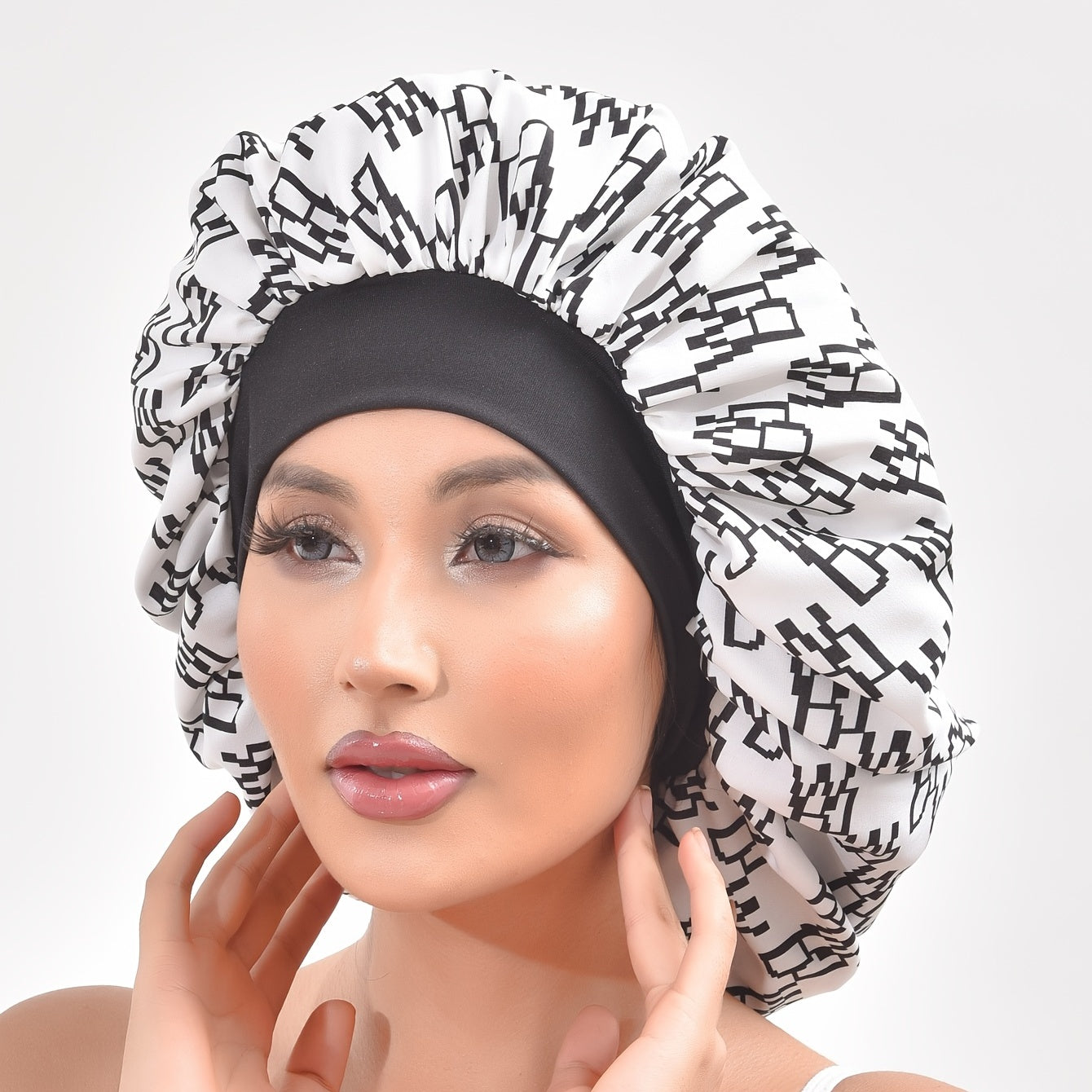 Breathable Wide Edge Hair Bonnet for Women