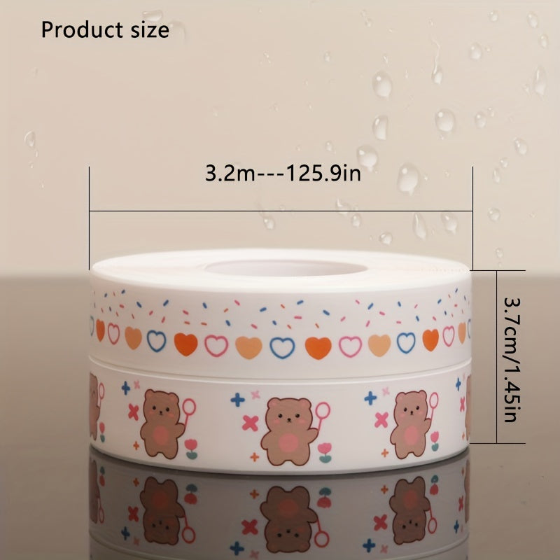 Acrylic Waterproof Tape Toilet Mildew Proof Seam Sticker